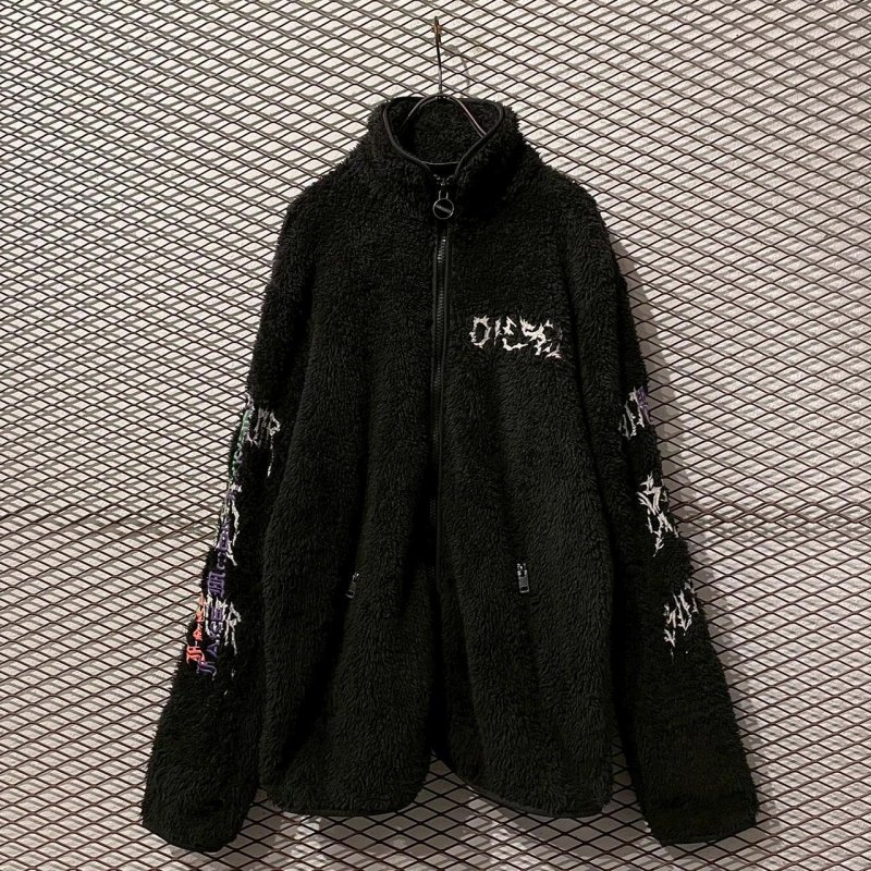 画像1: DIESEL - Embroidery Fleece Jacket