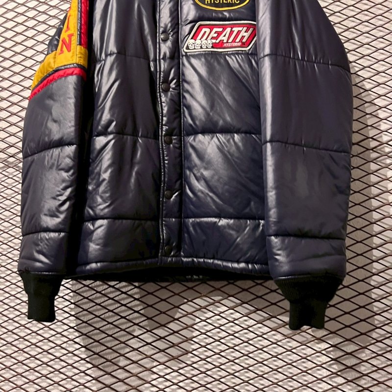 画像3: HYSTERIC GLAMOUR - 00's Patch Racing Down Jacket