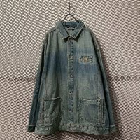ROCAWEAR - Bleached Over Denim Jacket