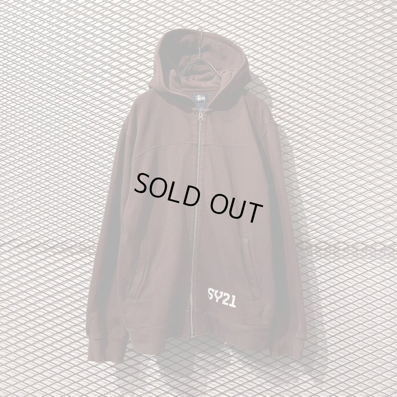 画像1: STUSSY - 90's Zip-up Hoodie