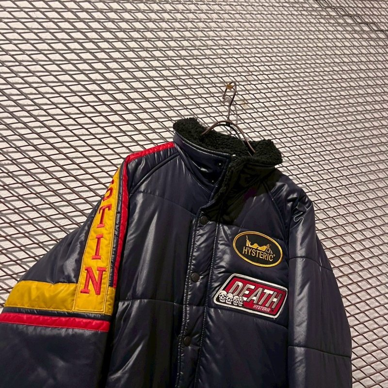 画像2: HYSTERIC GLAMOUR - 00's Patch Racing Down Jacket