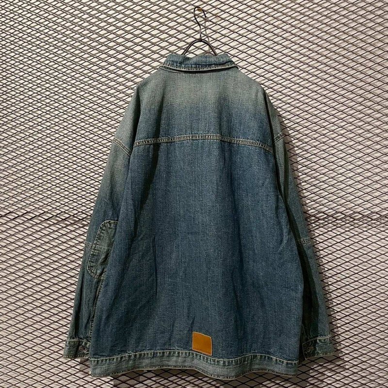 画像6: ROCAWEAR - Bleached Over Denim Jacket