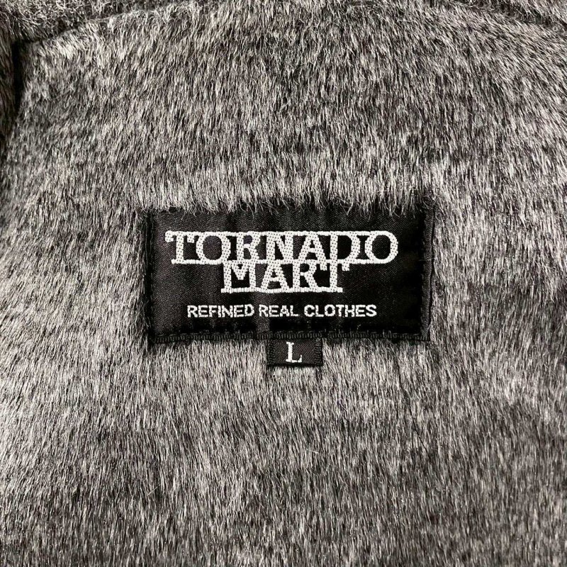 画像4: TORNADO MART - Fake Suede Hooded Mouton Coat