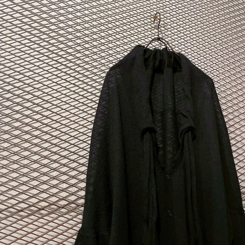 画像2: Y's - Drawcord Design Cardigan