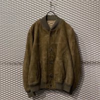 Euro Vintage - Suede Bomber Jacket