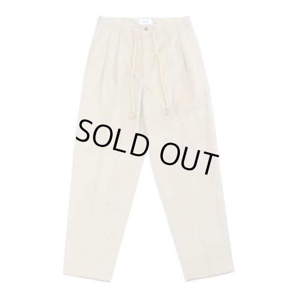 画像1: yotsuba - Cotton Wide Pants [BEIGE] (1)