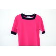 画像6: Yves Saint Laurent - Pink 半袖サマーニットワンピース (6)