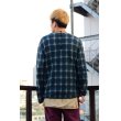 画像3: White Mountaineering - Green チェック柄ジップアップスウェット (3)