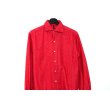 画像6: ETHOS - Red 刺繍入りネルシャツ (6)