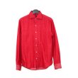 画像4: ETHOS - Red 刺繍入りネルシャツ (4)