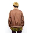 画像3: Used - Brown シルクブルゾン (3)