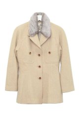 画像: miss chloe - Beige スカートセットアップ