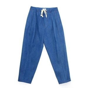 画像: yotsuba - Denim Wide Pants [Wash]