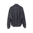 画像2: COMME des GARÇONS HOMME - Black チェック柄ジップアップリブブルゾン (2)