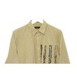 画像6: COMME des GARÇONS HOMME PLUS - Yellow チェック柄工具プリントコットンシャツ (6)