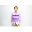 画像3: COMME des GARÇONS HOMME - Purple ボーダー切り替えシャツ (3)