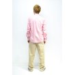 画像2: COMME des GARÇONS HOMME - Pink フロントストライプ切り替えシャツ (2)