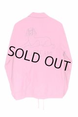 画像: Supreme - Pink スフィンクスバックプリントコーチジャケット
