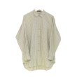 画像1: Y's for men - Beige チェック柄コットンシャツ (1)