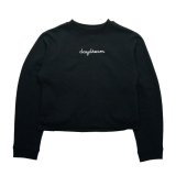 画像: Sumile - Day Dream Short Sweat Tops [Black]