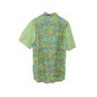 画像2: COMME des GARÇONS SHIRT - Green 総柄半袖シャツ (2)