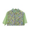 画像3: COMME des GARÇONS SHIRT - Green 総柄半袖シャツ (3)