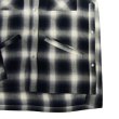 画像3: yotsuba - Cotton & Rayon Shadow Check Shirt [Black] (3)