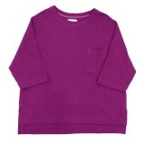 画像: yotsuba - Raglan Thermal Tops [Purple]