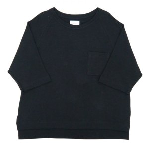 画像: yotsuba - Raglan Thermal Tops [Black]