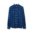 画像1: Supreme - Black / Blue チェック柄フランネルシャツ (1)