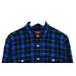 画像3: Supreme - Black / Blue チェック柄フランネルシャツ (3)