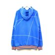 画像2: Supreme - Blue カレッジロゴ入りステッチデザインパーカー (2)