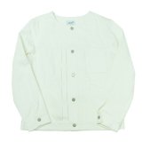 画像: yotsuba - Nocollar Button Jaket [White]