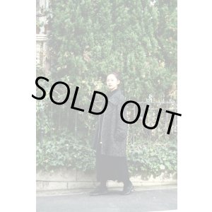 画像: miss chloe -Black ジップアップハイネックコート