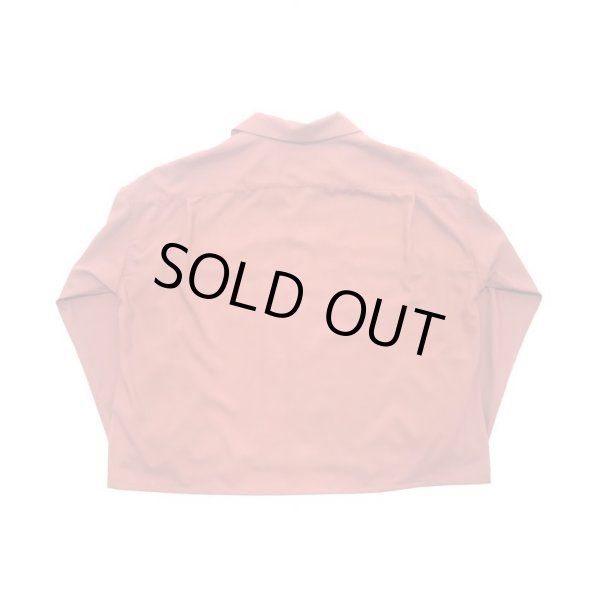 画像2: yotsuba - Rayon Open Collar Shirt [Pink] (2)