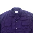 画像3: yotsuba - Rayon Open Collar Shirt [Purple] (3)