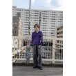 画像5: yotsuba - Rayon Open Collar Shirt [Purple] (5)