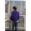 画像7: yotsuba - Rayon Open Collar Shirt [Purple] (7)