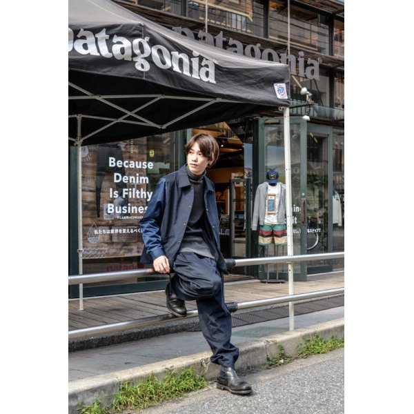 yotsuba - Cotton Wide Pants [NAVY] - dude online