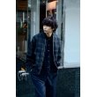 画像6: COMME des GARÇONS HOMME - Black チェック柄ジップアップリブブルゾン (6)