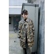 画像7: COMME des GARCONS SHIRT - Camouflage Fake Leather Soutiencollar Coat (7)