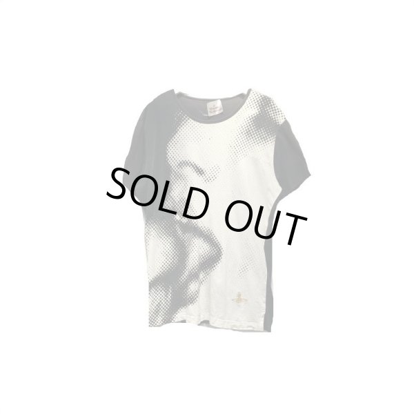 画像1: Vivienne Westwood  - Black グラフィックTシャツ (1)