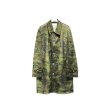 画像1: COMME des GARCONS SHIRT - Khaki  迷彩柄メッシュステンカラーコート (1)