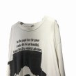 画像4: Used - White チャップリンロングスリーブTシャツ (4)