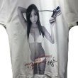 画像4: KIKS TYO - White 木口あやプリントTシャツ (4)