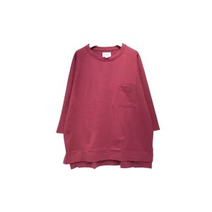 画像: yotsuba - Raglan Pocket T-Shirt [Dark Rose] 