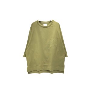 画像: yotsuba - Raglan Pocket T-Shirt [Khaki] 