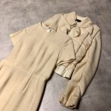 画像: COMME des GARCONS - Beige デザインワンピースセットアップ