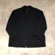 画像1: Comme des Garcons HOMME - Black ジップアップデザインコート (1)