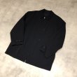 画像3: Comme des Garcons HOMME - Black ジップアップデザインコート (3)